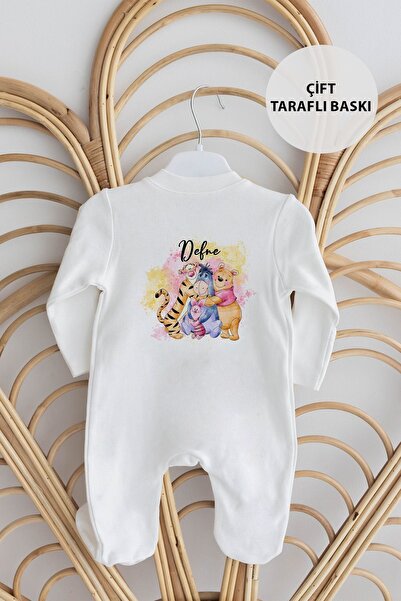 Lilabio %100 Organik Isme Özel Isimli 10lu Hastane Çıkışı Winnie