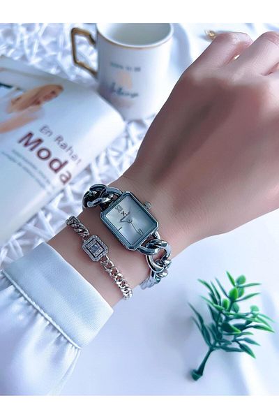 Daniel Klein Steel Band 3 Atm Water Resistant Special Design Women's Wrist Watch+Bracelet Vs.Blkt.0120