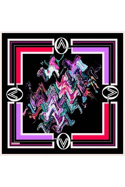 Valentino Orlandi Orlandı Milano Patterned 04 V Scarf - 8