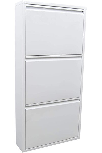 adlsteel 3lü Metal Ayakkabılık