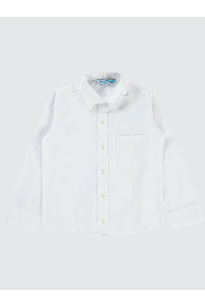 Civil Boys قميص للأولاد 10-13 سنة أبيض