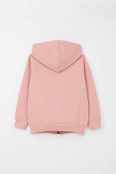 Breeze 1.5-5 Years Old Girl's Tracksuit Set - with Flying Balloons, Teddy Bear Embroidery, Dried Rose