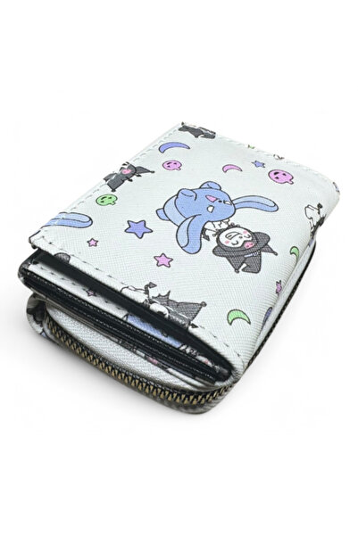 Gullfoss Cute Characters Multi-Eye Children's Wallet 11X8 cm