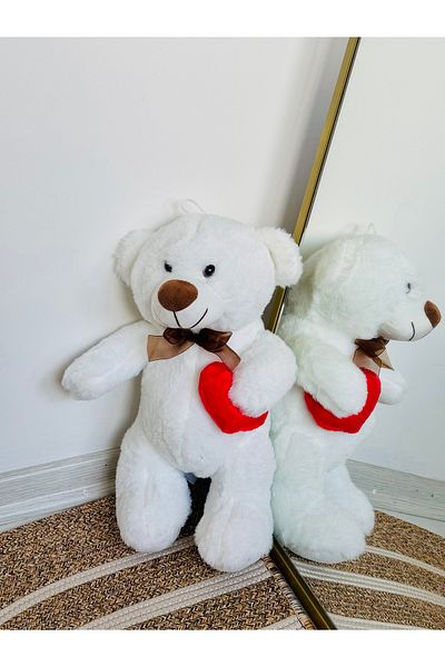 shop Cute Plush Bear Holding Heart 26 cm