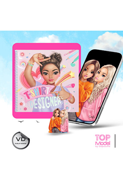 Top Model T-Shirt Designer Tişört Tasarım Defteri