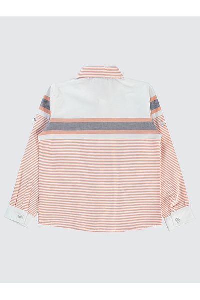 Civil Boys Boy's Shirt 6-9 Years Coral