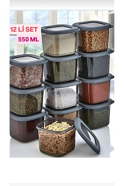 VİZYON Food Storage Container Spice Rack Fridge Organizer