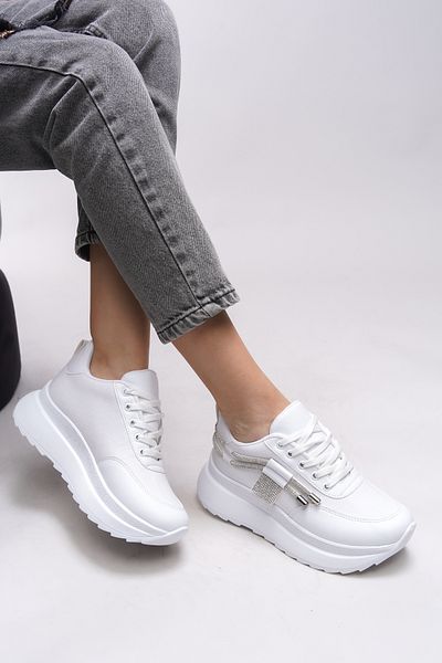 Riccon Pantofi de damă Lesreene alb - 0012220