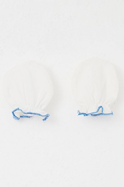 Breeze Newborn Baby Ecru Gloves - Basic Standard