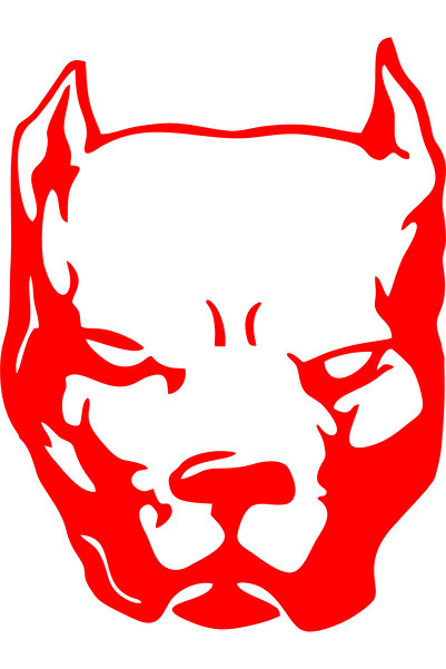 Birim Matbaa Pitbull Auto Sticker(15X20 cm)