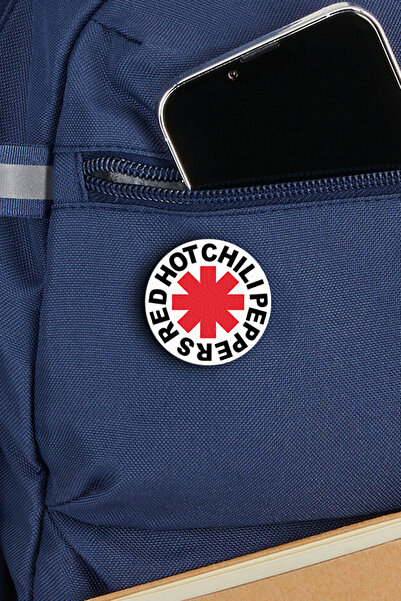 Rozzy Lab Red Hot Chili Peppers No2 - Rock Music - Müzik - Pin - Rozet - Broş - Yaka Çanta Aksesuar
