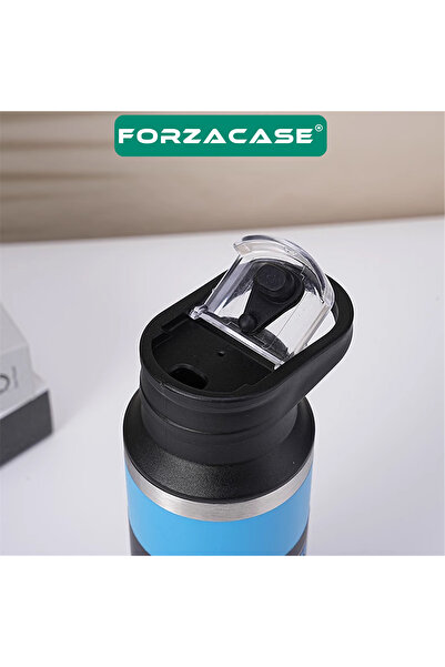 Forzacase Paslanmaz Çelik 500 ml 8 Saat Sıcak Soğuk Tutan Çay Kahve Su Termosu - FC941