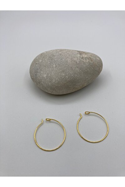 TAKİBUTİGİNİZ Altın Kaplama Halka Küpe Aparatı