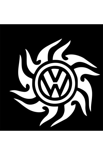Birim Matbaa Wosvogen Flame Auto Sticker(23X22Cm)