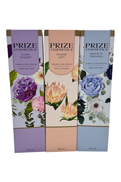 Pereja Prize Bambu Çubuklu Oda Kokusu ( pudra-çiçek-okyanus ) Pereja 3X100m