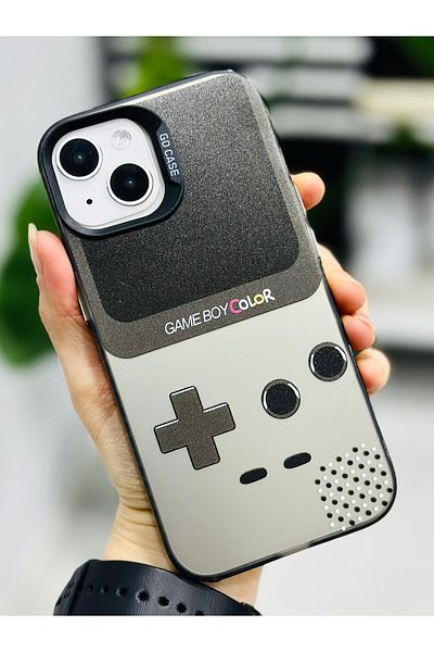 Go Aksesuar حافظة سيليكون كهربائية معدنية متوافقة مع هاتف Iphone 13 - 14 و15