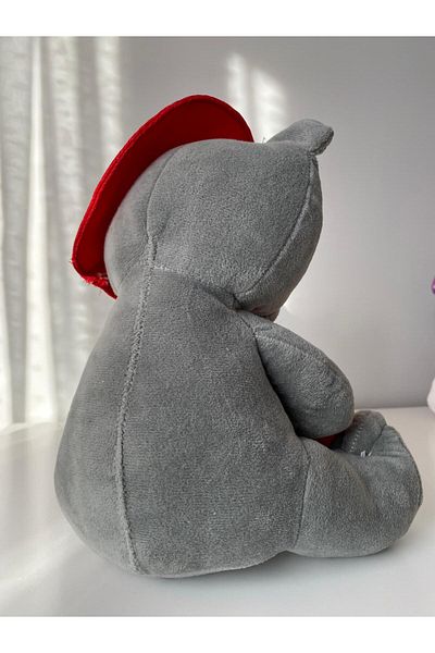 ViZKA Love Plush Teddy Bear, Valentine's Day Gift, Birthday and February 14 / Gray