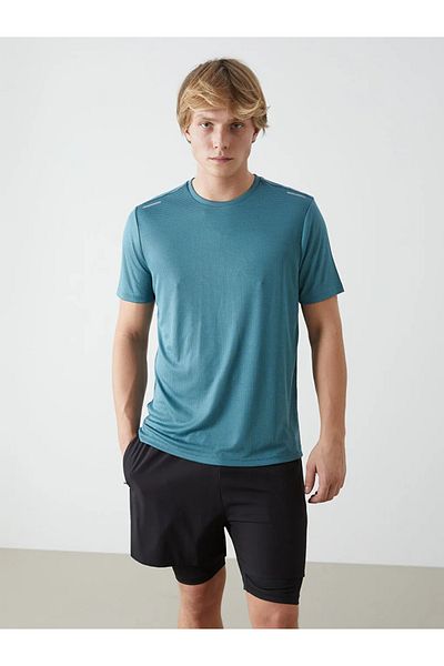 LC Waikiki Pánske športové tričko XSIDE ACTIVE Crew Neck s krátkym rukávom