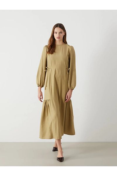 LC Waikiki Lcw Modest Crew Neck Women's Dress