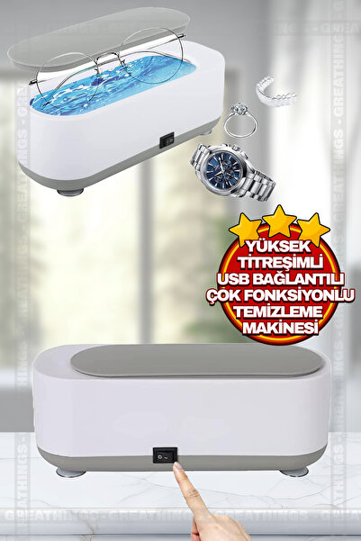 Greathings Yüksek Titreşimli Usb Bağlantılı Çok Fonksiyonlu Gözlük, Takı, Saa...