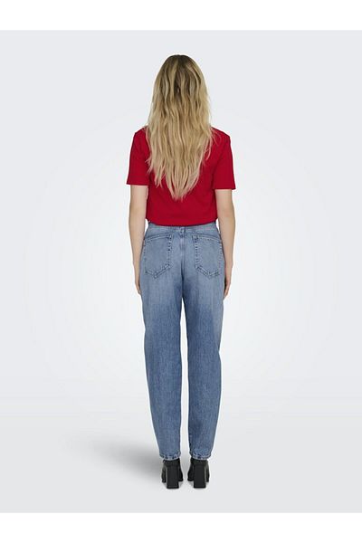 ONLY Blue Onltokyo Hawt Carrot Ank Dnm Pim938 Jean - Albastru mediu