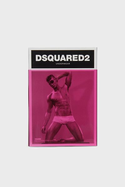 DSquared2 Ανδρικό μποξεράκι με βαμβακερό λογότυπο - DCLC90010 01