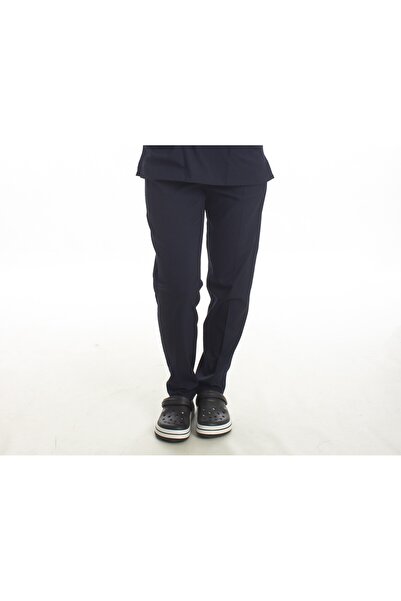 nutrix زي موحد للنساء من الليكرا ذو قاع واحد باللون الأزرق الداكن للممرضات وا...