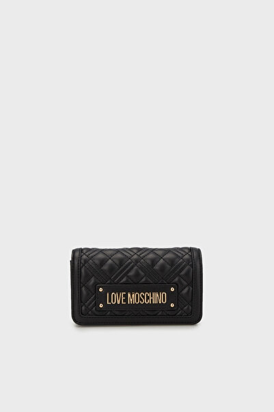 Love Moschino Kapitoneli Çıkarılabilir Zincir Askılı Portföy Cüzdan CÜZDAN JC...