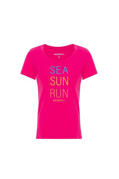 Merrell Motto Women's Pink T-Shirt Women's T-Shirt M21W004