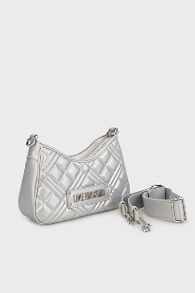 Love Moschino Αποσπώμενη τσάντα ώμου με καπιτονέ λογότυπο - JC4152PP1MLA196B