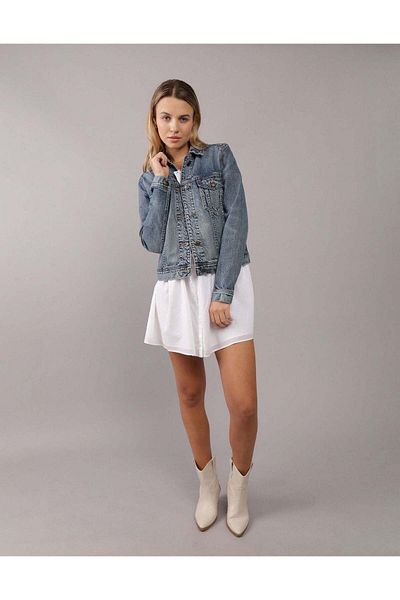 AMERICAN EAGLE AE Strigid Classic Denim Jacket