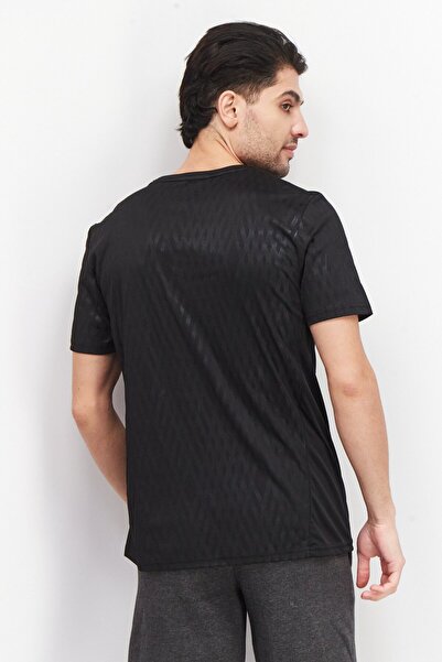 Aston Martin Men Sportswear Fit Short Sleeve Training T-Shirt, Black