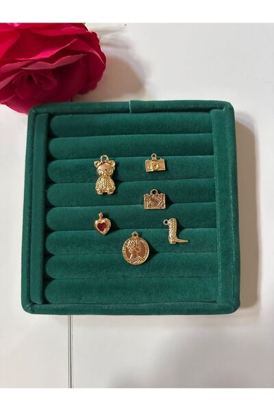 MİOSA Altın Kaplama 6'lı Kolye Ucu