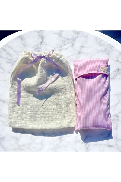 Işıldayan Kutular وسادة عين باللافندر باللون الوردي في حقيبة هدايا - وسادة عي...