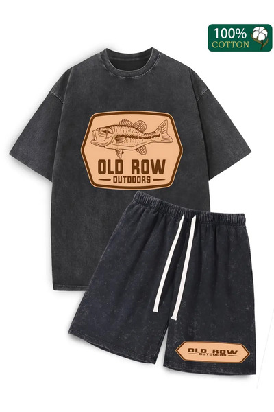 bellanova Βασικό Σετ Μπλουζάκια Oversize με Σχέδιο Ασφάλτου και Στίγματα, που...