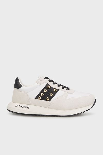 Love Moschino Suede Detailed Genuine Leather Sneakers - Shoes Ja15403G1Miam10A
