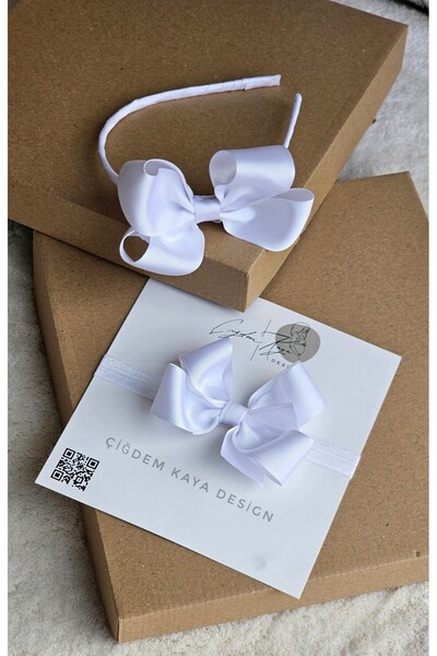 çiğdem kaya design Set Coroana Maternitate Mama Bebeluş cu Fundă, Set Coroana...