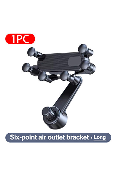 Choice1 حامل هاتف طويل من SEAMETAL بفتحة تهوية السيارة مزود بـ 6 وصلات وحامل ...