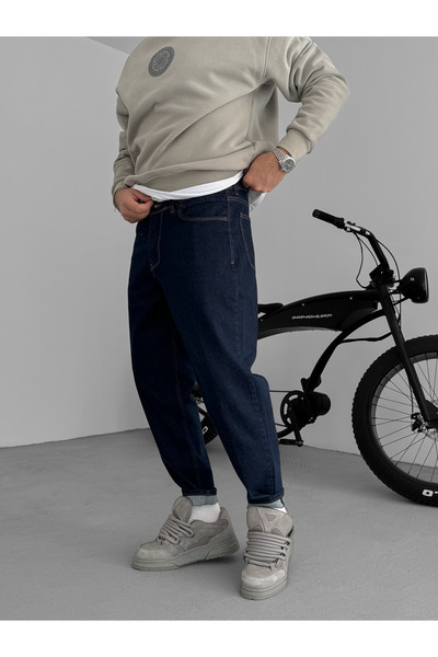 XPUPPET Lacivert Basic Boyfriend