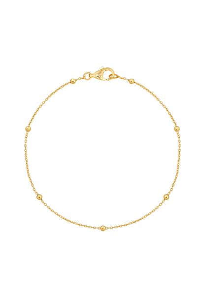 Rafaela Donata Silberarmband Armband Sterling Silber gelbgold