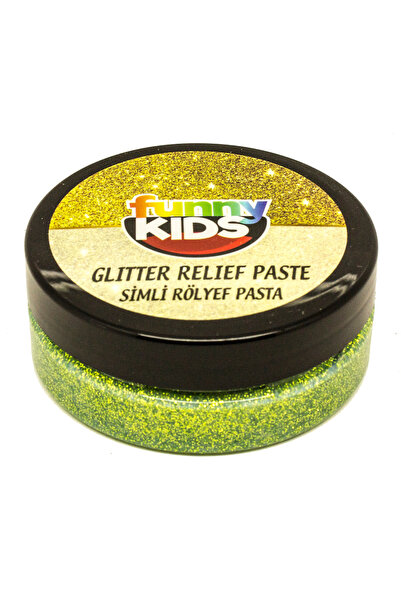 Rich Funny Kids Simli Rölyef Pasta 50cc Fıstık Yeşili 404