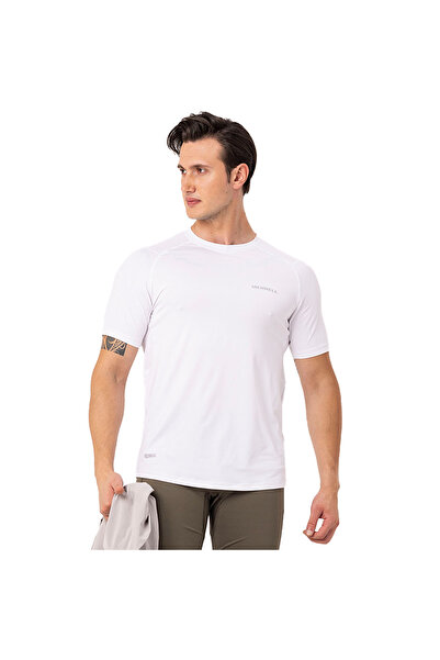 Merrell Till Erkek Beyaz Koşu Tişört ERKEK KOŞU T-SHIRT M3TILL
