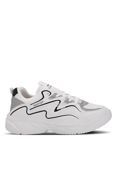 Slazenger Ανδρικά παπούτσια Sneaker MULTI I Λευκό / Γκρι
