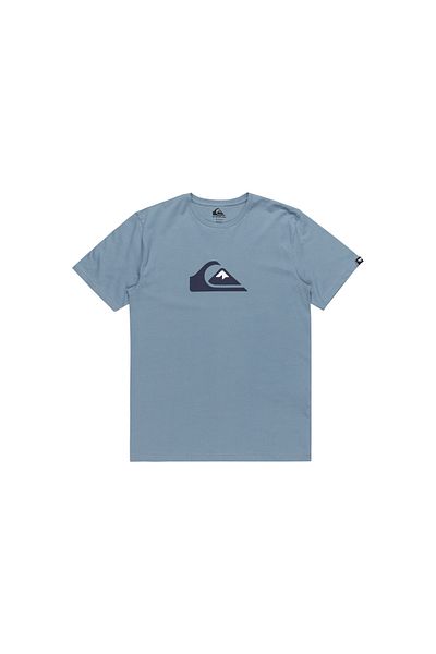 Quiksilver Comp Logo Men's Blue T-Shirt Men's T-Shirt Eqyzt07658
