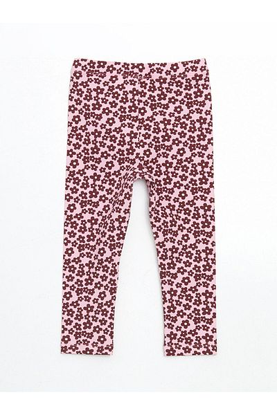 LC Waikiki New Season Elastic Waist Printed Girls' Leggings - S5Hu95Z1