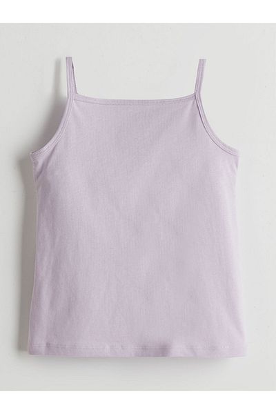 LC Waikiki New Season Square Collar Basic Baby Girl Undershirt - S5Gq37Z1