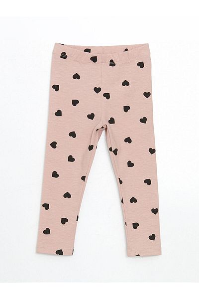 LC Waikiki New Season Elastic Waist Printed Girls' Leggings - S5Hu95Z1