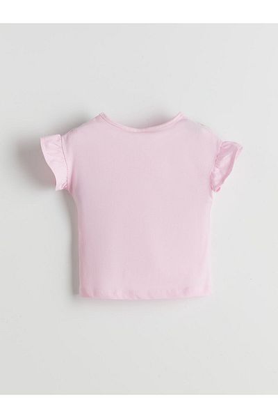 LC Waikiki Tricou de bază pentru fetiță LCW ECO Crew Gât