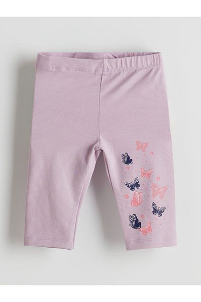 LC Waikiki New Season Elastic Waist Girls' Leggings 2-Piece - S5Kn28Z1