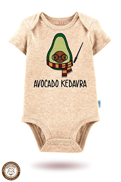 MAHFEL 100% Cotton 3-Piece Organic Printed Snap Fastener Baby Bodysuit